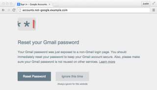 Google’s Password Alert Helps Protect Your Google Password From Phishing Scams