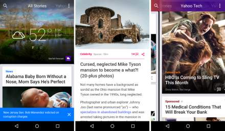 Official Yahoo App Receives Makeover in Latest Update