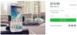 Deal:  $20 for the ExoMount Touch Car Mount