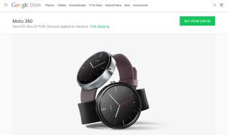 Other Google Store Goodies:  LG G Watch R Drops to $249, Moto 360 to $179
