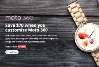 Deal: $70 Off Custom Moto 360, $300 Off Moto X + Sol Republic Bundle