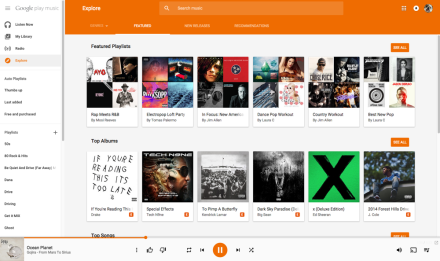 Play Music for Desktop Updated With Material Design Makeover, Rolling Out Today