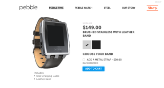 Deal: Pick Up a Pebble Smartwatch for $89, Pebble Steel for $149