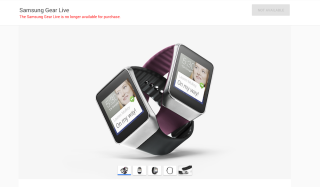 Samsung Gear Live No Longer Available to Purchase in Google Store
