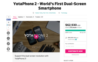 YotaPhone 2 Hits Indiegogo – Pre-Order for $525, Estimated to Ship in August