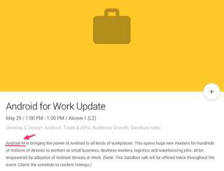Android M Will Debut at Google I/O This Month