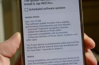 Galaxy S6 Update Improves Fingerprint Recognition, Drawing Option in Photo Editor, and More