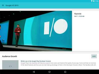 Official Google I/O App Updated for This Year’s Event on Google Play