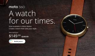 Motorola Drops Moto 360 Price to $150 (Updated)