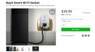 Deal: Get a Bayit Smart Wi-Fi Socket for Just $40, Free Shipping Included