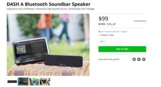 Double Deal: DASH A Bluetooth Soundbar Speaker for $99, or the Complete 2015 Learn to Code Bundle for $59