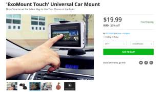Deal: ExoMount Touch Universal Car Mount for $20