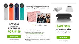Father’s Day Deals: $50 Off HTC RE Camera, 50% Off HTC Accessories When You Buy Three