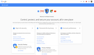 Google Intros My Account Page, Your One-Stop Shop for Security and Privacy Settings