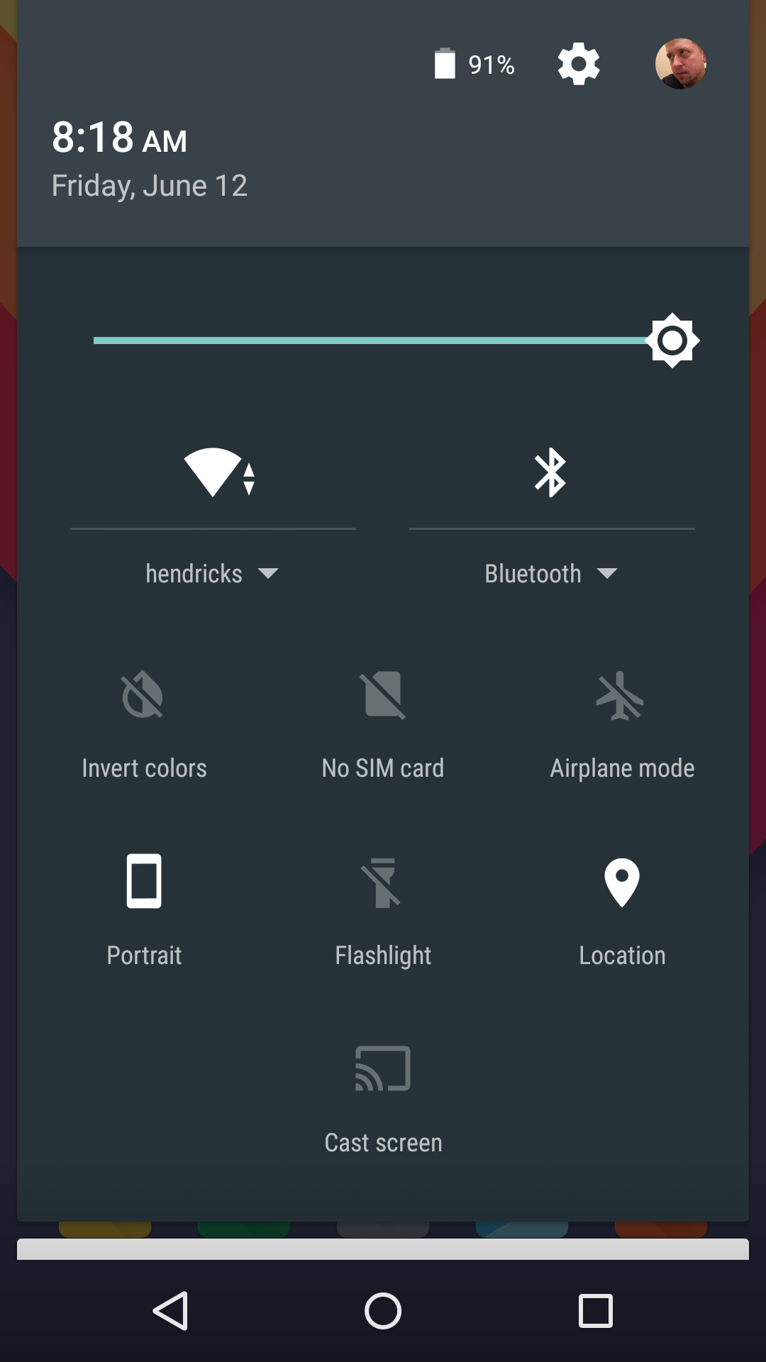 How to remove “Invert Colors” options on Android Lollipop.