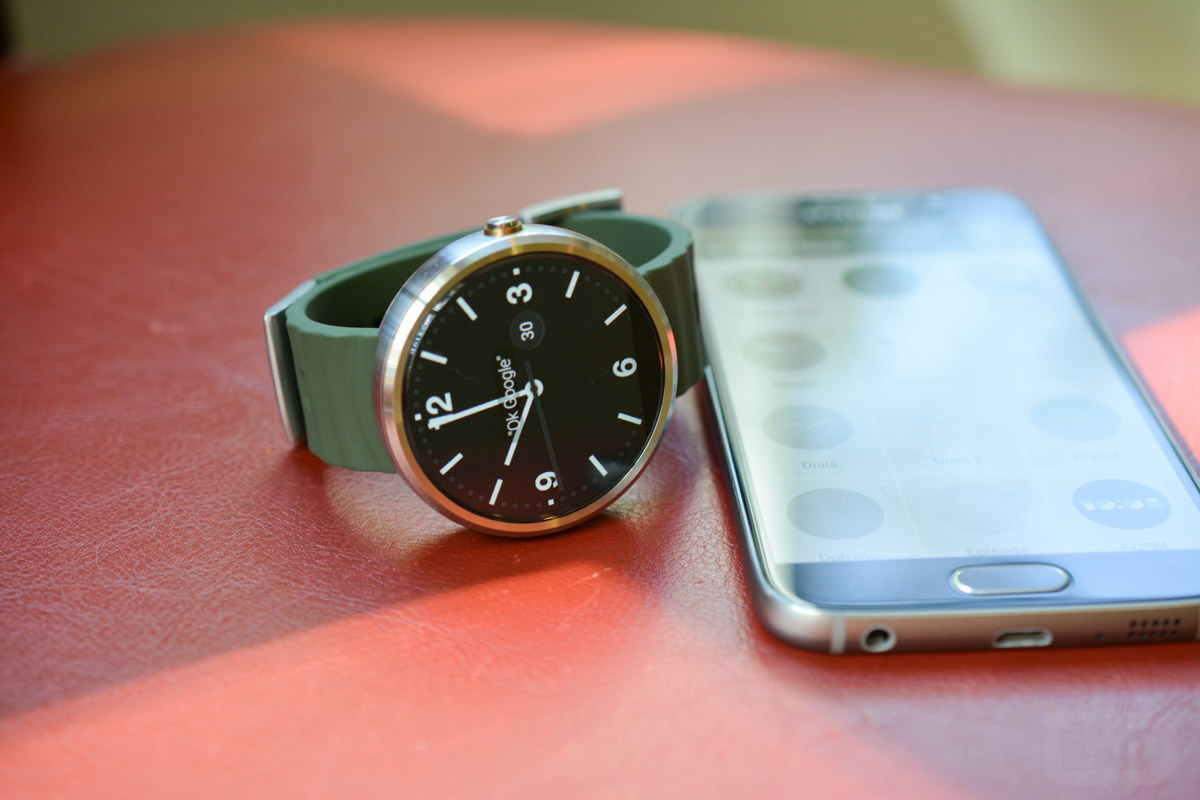 android wear watch faces