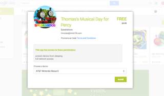Speakaboo’s ‘Thomas’s Musical Day for Percy’ is Google Play’s Free App of the Week