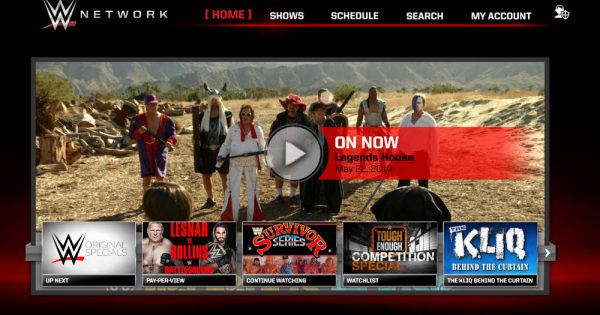WWE Network App Just Hit Android TV, Brother