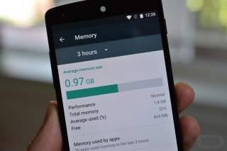 Android M Feature: Google Gives Memory It’s Own Setting for Quick Access