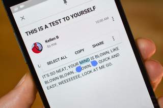 Android M Feature:  Floating Toolbar for Text Selection is Showing Up More and More