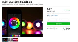 Deal: Grab a Few ilumi Bluetooth Smartbulbs for $49 a Pop