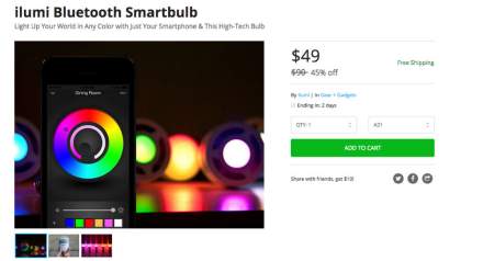 Deal: Grab a Few ilumi Bluetooth Smartbulbs for $49 a Pop