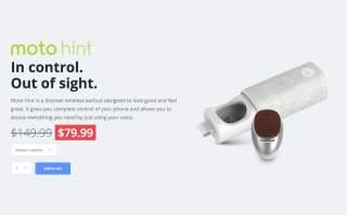 Deal:  Moto Hint is Now Just $80 ($70 Off)