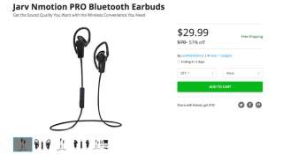 Deal: Grab These Jarv Nmotion PRO Bluetooth Earbuds for $29.99