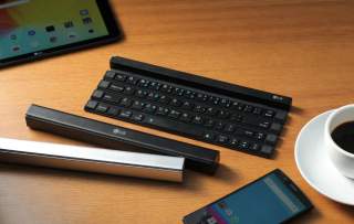 LG Announces Rolly, Industry-First Solid Rollable Keyboard