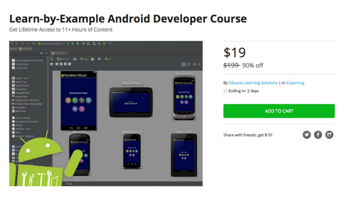 Learn примеры. Android developer. Developer of Android Life. Заработок андроид разработчиков на английском.
