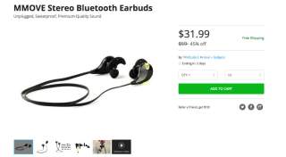 Deal: Rock These MMOVE Stereo Bluetooth Earbuds for $32