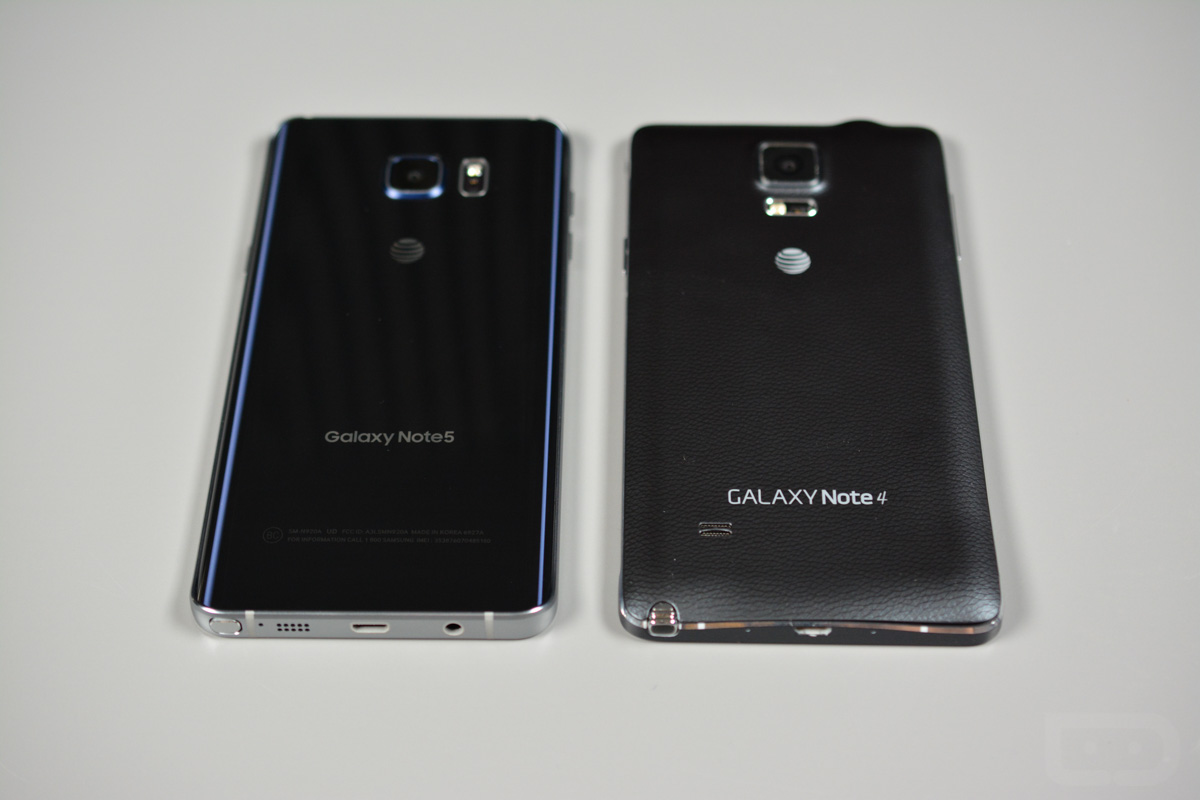 galaxy note 5 vs note 4 2