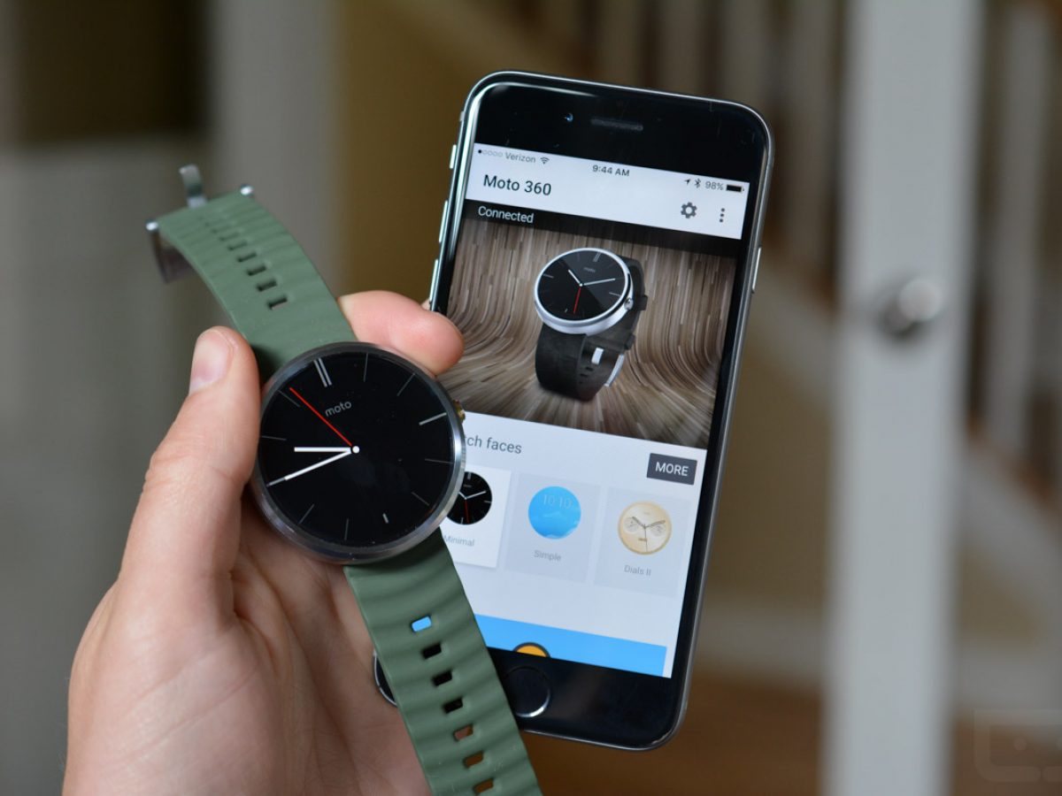 Moto 360 Can Pair With Android Wear on 