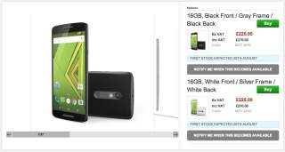 Moto X Play Already Up for Pre-Order at Clove UK, Forget US Compatibility Though