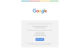 Google Sending Out Invites to Event on September 29 in SF