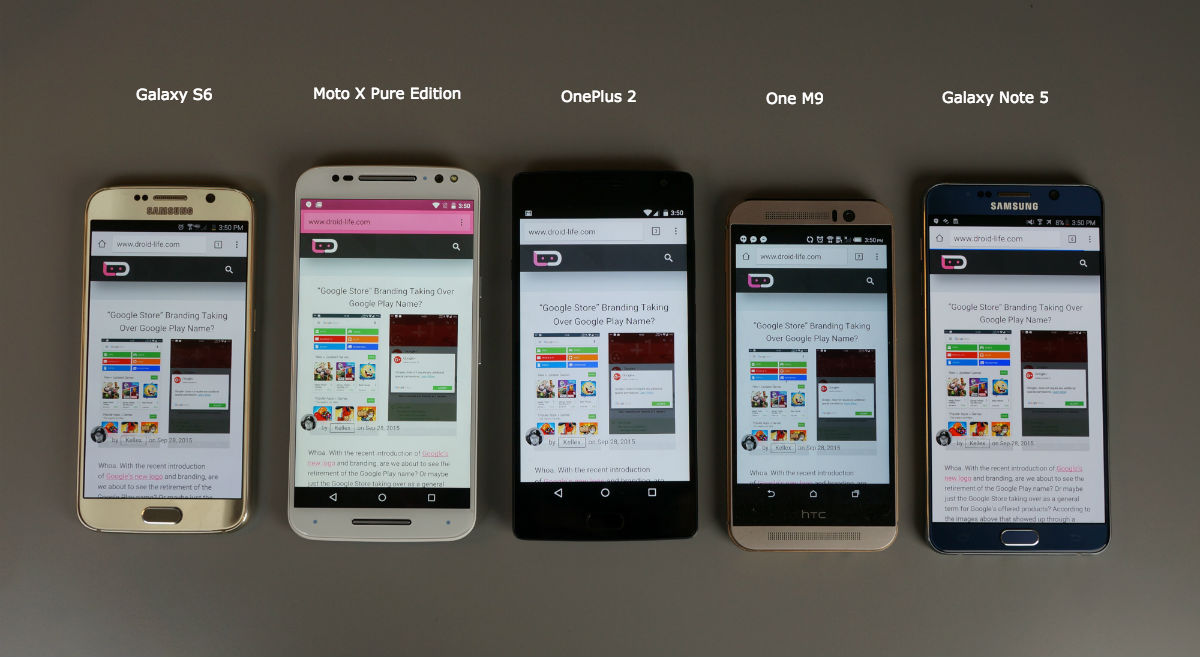 OnePlus 2 Screen