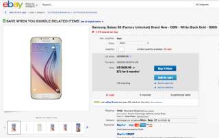 Deal: New Unlocked Galaxy S6 (G920i) for Just $429.99