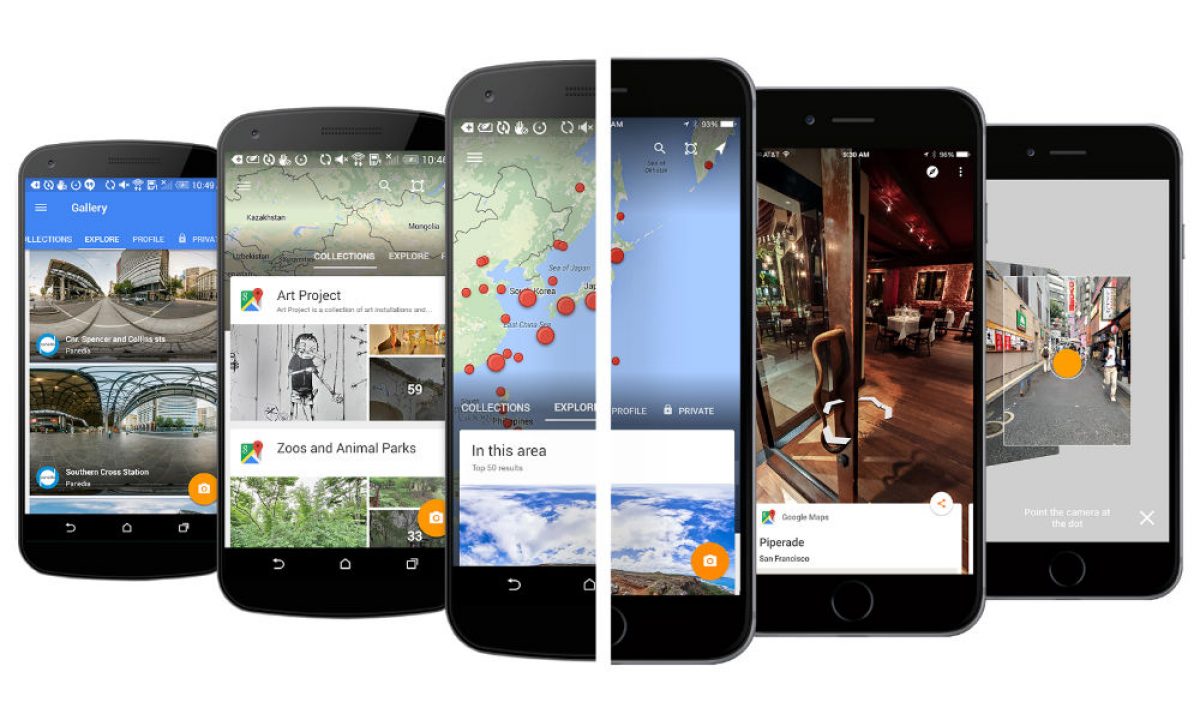 Google Intros Updated Street View App for Google Maps Users