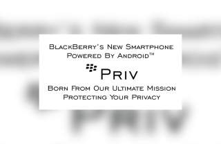 Blackberry Confirms That It’s Making a Flagship Android Phone Called “Priv”