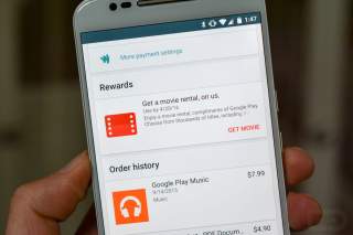Tip:  Check for Unclaimed Rewards in “My Account” on Google Play