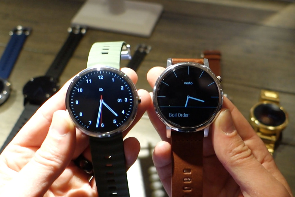 Video Moto 360 2nd Gen Vs Original Moto 360