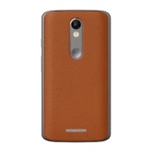 Droid Turbo 2 Natural Leather Back
