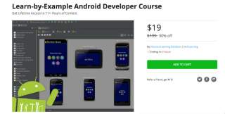 Deal: Buy the Learn-by-Example Android Developer Course for $19