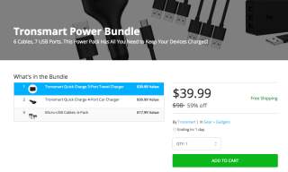Deal Reminder:  $40 Gets You Two 3-Port and 4-Port Quick Charge 2.0 Chargers and a Cables