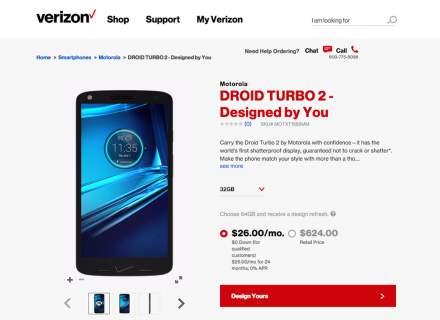 DROID Turbo 2 and MAXX 2 Now Available From Verizon