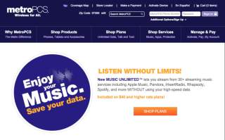 MetroPCS Intros Music Unlimited, Streaming That Won’t Count Against Your Data