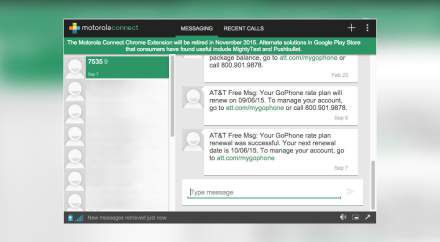 Yep, Motorola Connect is Being Retired This Month (Chrome Extension)