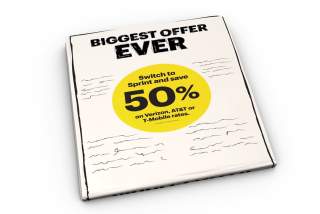 Sprint’s “Biggest Wireless Offer in History” Slashes Verizon, AT&T, T-Mobile Plans by 50%