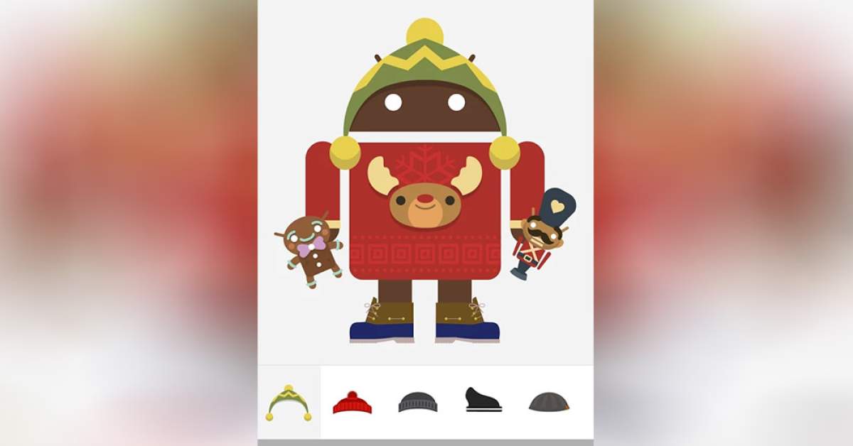 Google's Androidify App Receives Holiday Season Update