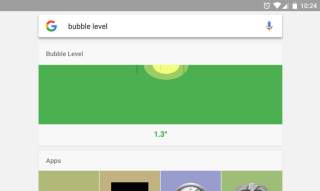 Searching “Bubble Level” on Your Phone Brings Up an Interactive Bubble Level
